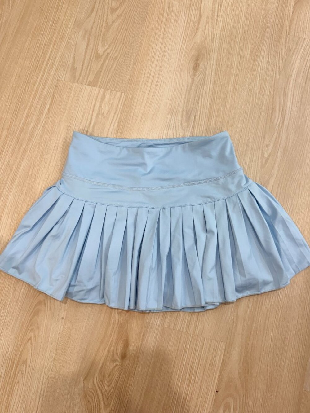 Gold Hinge Blue Skirt